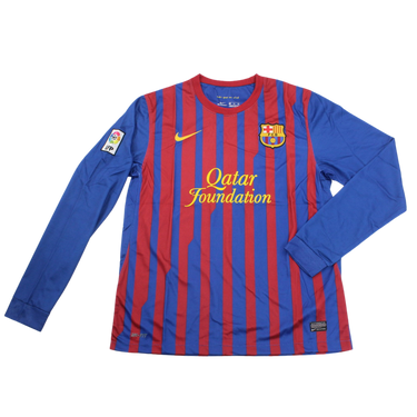 Camisa Barcelona Manga Longa 11/12 - Versão Retrô "Puyol" Nº 5