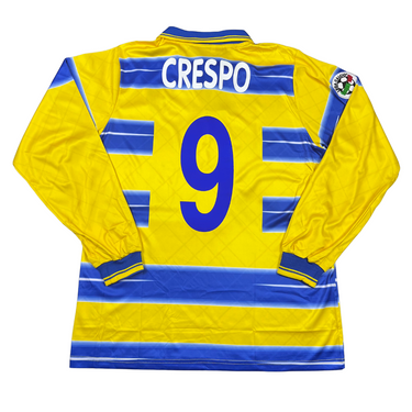 Camisa Parma Calcio Manga Longa 98/99 - Versão Retrô "Crespo" Nº 9