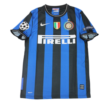 Camisa Retrô Inter de Milão Home UCL Versão 09/10