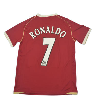 Camisa Retrô Manchester United Home 06/07 "Cristiano Ronaldo" Nº7