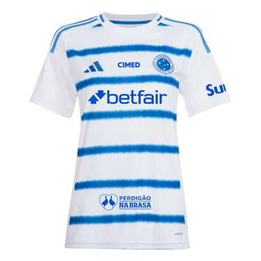 Camisa Feminina adidas Cruzeiro 2025/26 II COM PATROCÍNIOS