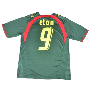 Camisa Retrô Camarões Home 2006 "Eto'o" N°.9