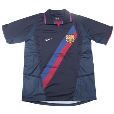 Camisa Barcelona Third Away 02/03 - Versão Retrô