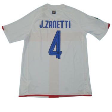 Camisa Retrô Inter de Milão Away  07/08 "J.Zanetti" N°.4