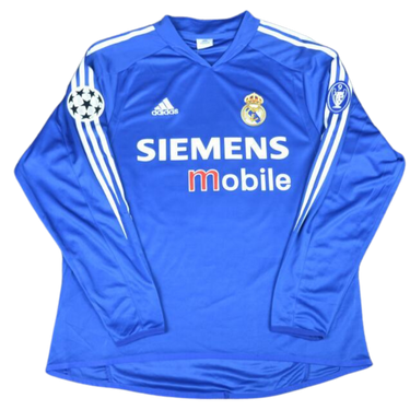 Camisa Real Madrid Manga Longa 04/05 - Versão Retrô "Beckham" Nº 23
