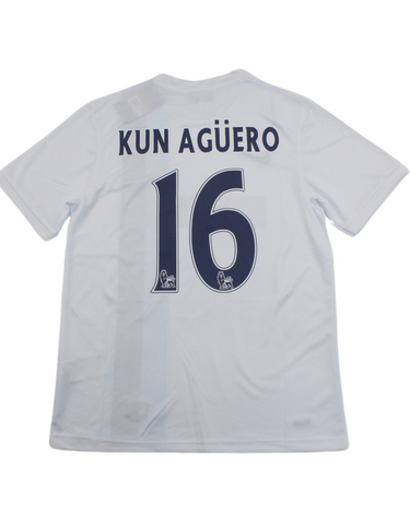 Camisa Manchester City Away 13/14 - Versão Retrô "Kun Aguero" Nº 16