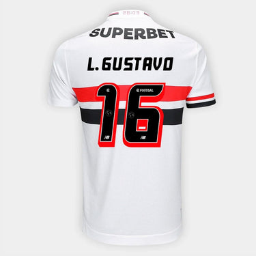 Camisa São Paulo 25/26 I "L.Gustavo" N° 16