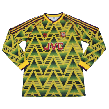 Camisa Arsenal Manga Longa 91/93 - Versão Retrô "Wright" Nº 8