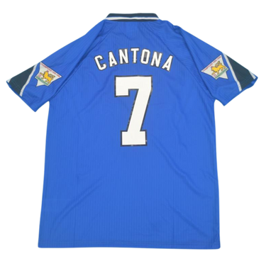 Camisa Manchester United Away 96/98 - Versão Retrô "Cantona" Nº 7