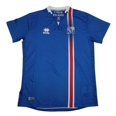 Camisa Islândia Home 16/17 - Versão Retrô
