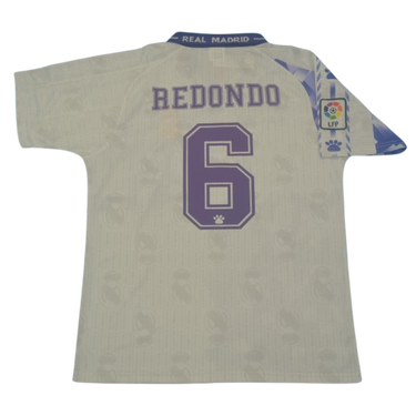 Camisa Real Madrid Third Away 96/97 - Versão Retrô "Redondo" Nº 6