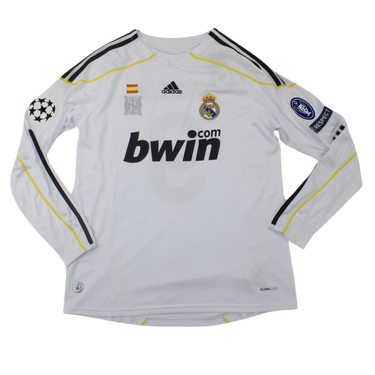 Camisa Real Madrid Manga Longa 09/10 - Versão Retrô "Cristiano Ronaldo" Nº 9