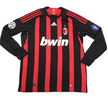 Camisa Milan Manga Longa 08/09 - Versão Retrô "Beckham" Nº 32