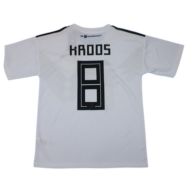 Camisa Retrô Alemanha Home 2018 "Kroos" N°.8
