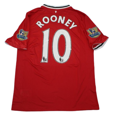 Camisa Manchester United Home 11/12 - Versão Retrô "Rooney" Nº 10
