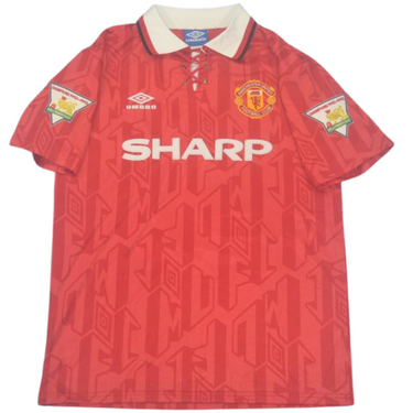 Camisa Manchester United Home 92/94 - Versão Retrô "Cantona" Nº 7