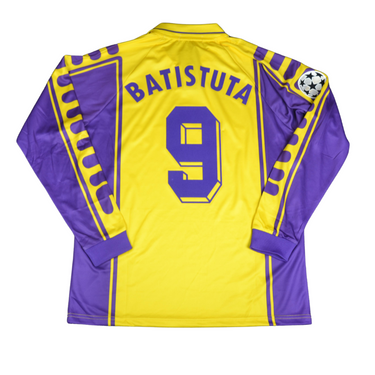 Camisa Fiorentina Manga Longa 99/00 - Versão Retrô "Batistuta" Nº 9