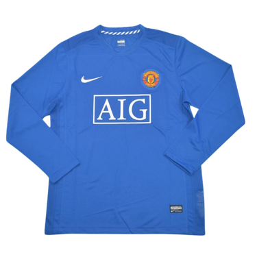 Camisa Manchester United Manga Longa Away 07/08 - Versão Retrô