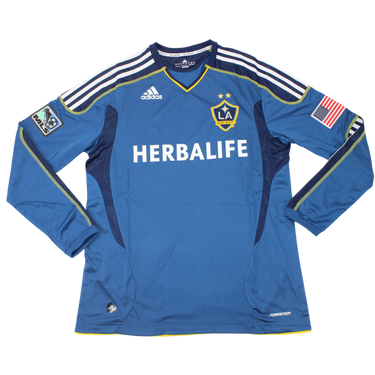 Camisa LA Galaxy Manga Longa Away 11/12 - Versão Retrô
