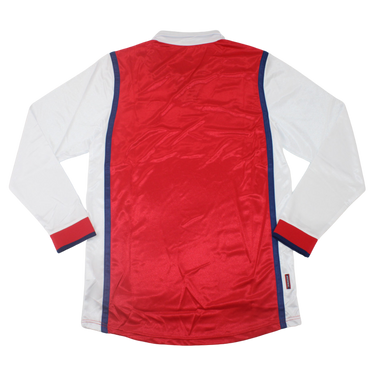 Camisa Arsenal Manga Longa Home 99/00 - Versão Retrô