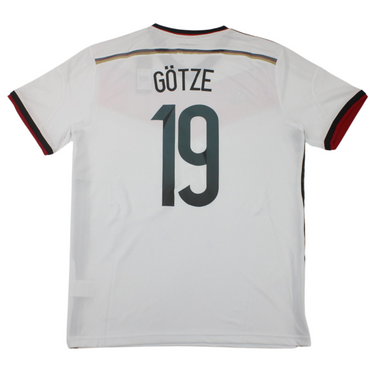 Camisa Retrô Alemanha Home 4 Stars 14/15 "Götze" N°.19