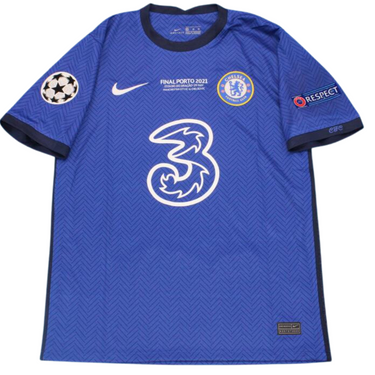 Camisa Chelsea UCL Final 20/21 - Versão Retrô "Kanté" Nº 7