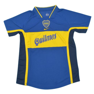 Camisa Boca Juniors Home 2001 - Versão Retrô "Roman" N° 10