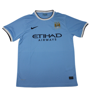 Camisa Manchester City Home 13/14 - Versão Retrô