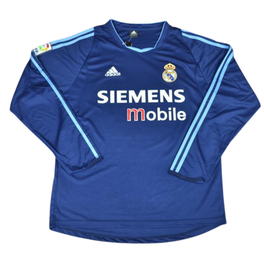 Camisa Real Madrid Manga Longa 03/04 - Versão Retrô "Beckham" Nº 23