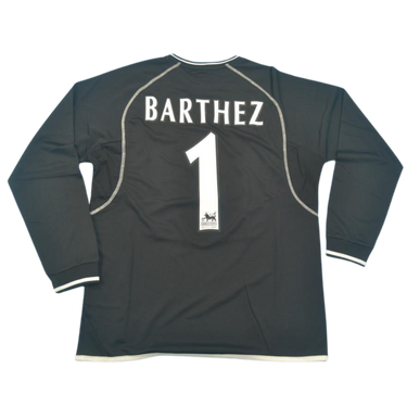 Camisa Manchester United Manga Longa 00/01 - Versão Retrô "Barthez" Nº 1