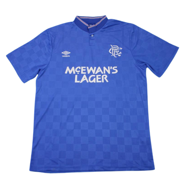 Camisa Rangers Home 87/90 - Versão Retrô