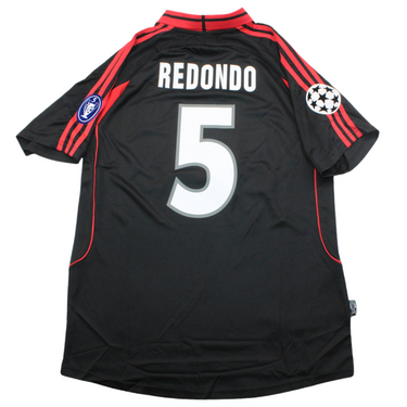 Camisa Retrô Milan Third  UCL Versão 00/01 "ondo" N°.5