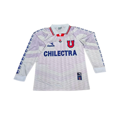 Camisa Universidad de Chile Manga Longa Away 1996 - Versão Retrô