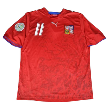 Camisa Retrô Rep Tcheca Home 2006 "Nedved" N°11