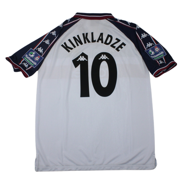 Camisa Manchester City Away 97/98 - Versão Retrô "Kinkladze" Nº 10