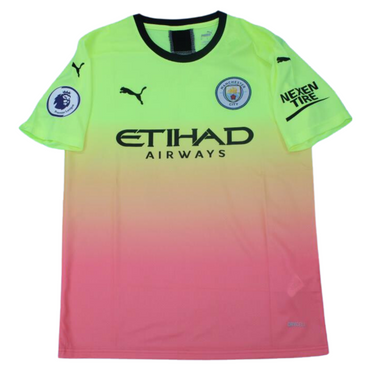 Camisa Manchester City Away 19/20 - Versão Retrô "Sane" Nº 19