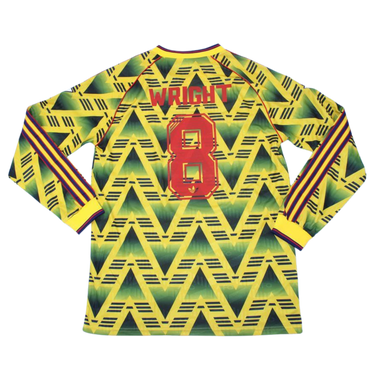 Camisa Arsenal Manga Longa 91/93 - Versão Retrô "Wright" Nº 8