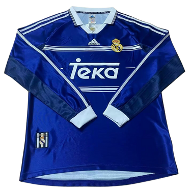 Camisa Real Madrid Manga Longa Away 98/99 - Versão Retrô