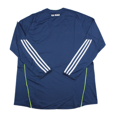 Camisa Real Madrid Manga Longa Away 10/11 - Versão Retrô