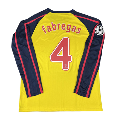 Camisa Arsenal Manga Longa 08/09 - Versão Retrô "Fabregas" Nº 4