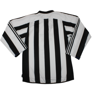 Camisa Newcastle United Manga Longa Home 03/05 - Versão Retrô