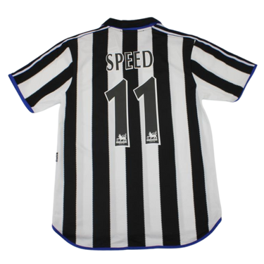 Camisa Newcastle United Home 00/01 - Versão Retrô "Speed" Nº 11