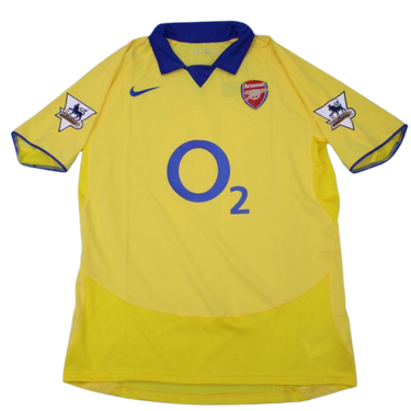 Camisa Arsenal Away 03/05 - Versão Retrô "Bergkmap" Nº 10
