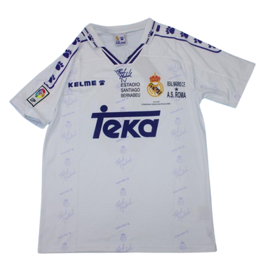 Camisa Real Madrid Home 94/96 - Versão Retrô "Butragueño" Nº 9