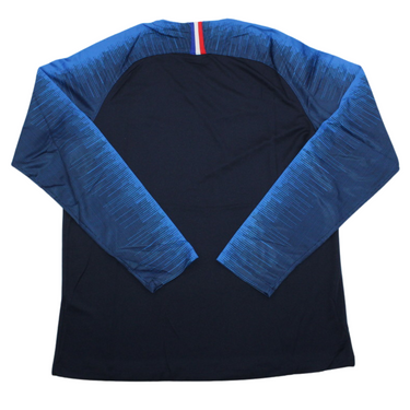 Camisa França Manga Longa Home 2018 - Versão Retrô