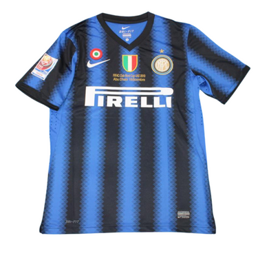 Camisa Retrô Inter de Milão Home Camisa Retrô  Word Cup Versão 10/11