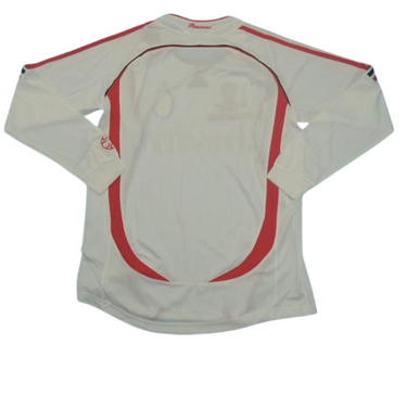 Camisa Milan Manga Longa Away 06/07 - Versão Retrô