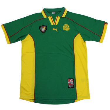 Camisa Retrô Camarões Home 1998
