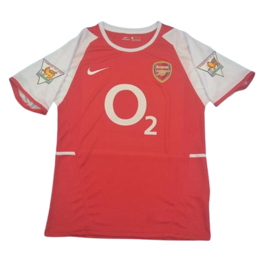 Camisa Arsenal Home 02/04 - Versão Retrô "Henry" Nº 14