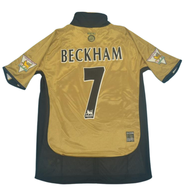 Camisa Manchester United Reversible Mode 00/01 - Versão Retrô "Beckham" Nº 7